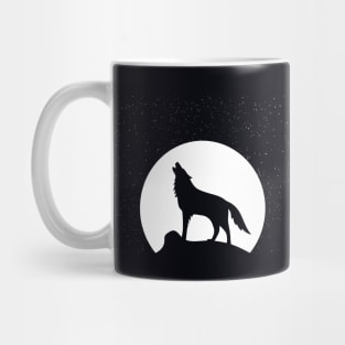 Wolf and Stars Mug